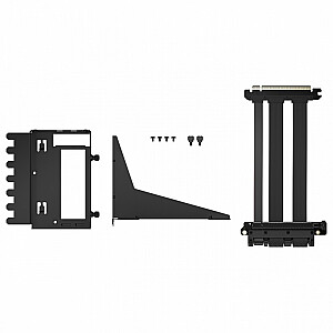 FLEX 2 PCIe 4.0 vertikalus laikiklis, juodas