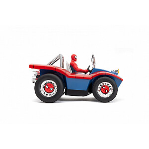 Radijo bangomis valdomas automobilis Spider Man RC Buggy 1/24 su figūra