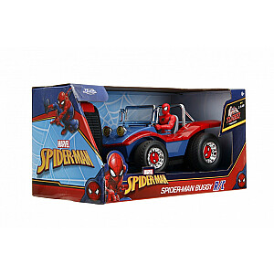 Radijo bangomis valdomas automobilis Spider Man RC Buggy 1/24 su figūra