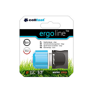 Cellfast Ergo greito atjungimo jungtis su 1/2 colio stabdymo funkcija (53-120)