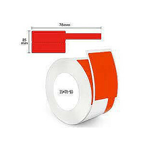 Термоэтикетки Niimbot R25*78-90Красные