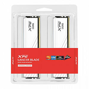 XPG Lancer Blade DDR5 6000 64 GB (2x32) atmintis CL30 WHT