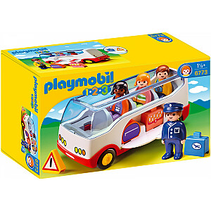 Playmobil 1.2.3 6773 Ekskursinis autobusas
