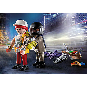 Playmobil City Action 71255 Стартовый набор Специальный отряд с похитителем драгоценностей