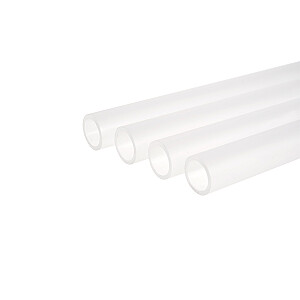 Alphacool Ice Tube 13/10 мм, твердая трубка, акрил (ПММА), сатин, 80 см (набор из 4 шт.)