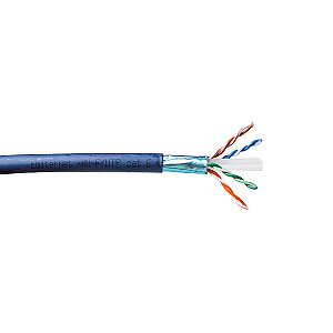 Emitter Net FTP (F/UTP), Cat.6 kabelis, 450 MHz, 4x2x23AWG laidas, LSZH-FR