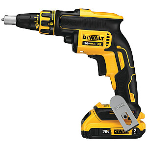 ОТВЕРТКА DEWALT ДЛЯ ГИПСОКОНА 18 В 30 Нм 2 x 2,0 Ач ЛИТИЙ-ИОННЫЙ БЕСЩЕТОЧНЫЙ DCF620D2