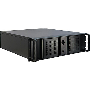 Inter-Tech 3U 3098-S, 19 colių serverio dėklas - juodas