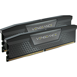 „Corsair Vengeance“, DDR5-6200, „Intel XMP 3.0“, CL32 – 64 GB dvigubas komplektas, juodas