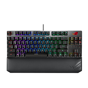 Žaidimų klaviatūra ASUS ROG Strix Scope NX TKL Deluxe RGB, NX ruda