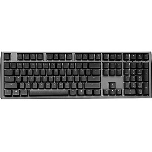 Žaidimų klaviatūra Ducky Shine 7 PBT, MX Black, RGB LED - bronzos spalvos