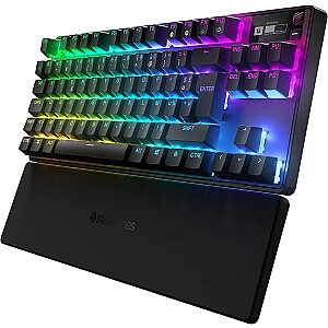 SteelSeries Apex Pro TKL 2023 belaidė žaidimų klaviatūra, OmniPoint 2.0 – juoda