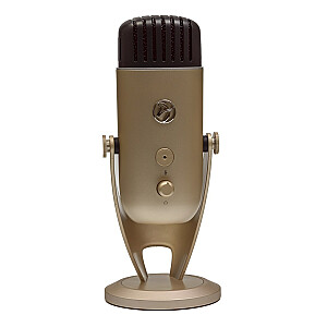 Mikrofonas Arozzi Colonna, USB – auksinis