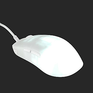 Endgame Gear OP1 RGB žaidimų pelė – baltas šerkšnas