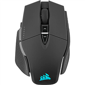 Corsair | Pritaikoma FPS žaidimų pelė | M65 RGB ULTRA WIRELESS | Optinis | Žaidimų pelė | Belaidis / laidinis | Juoda | Taip