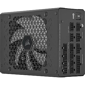 Corsair HXi Series HX1200i 80 PLUS Platinum maitinimo blokas, ATX 3.0, PCIe 5.0 – 1200 W, juodas