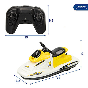Radijo bangomis valdomas vandens motociklas (USB) įvairus 22 cm 1:47 4+ CB49987