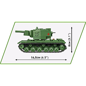 Istorinė kolekcija Blokai KV-2 II pasaulinis karas.