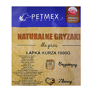 PETMEX kramtomoji guma šunims Vištienos pėda - 1 kg