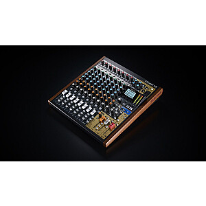 Tascam Model 12 12 kanalų 20-20 000 Hz Juoda, Mediena