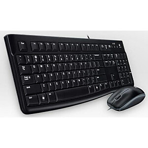 Logitech Desktop MK120 - klaviatūra ir m