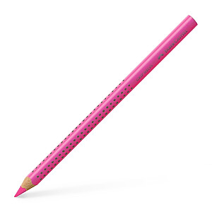 Faber-Castell Grip Jumbo akvarelinis pieštukas, 1 vnt, neoninės rožinės spalvos