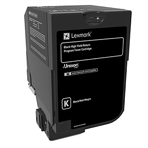 Lexmark 25K Black Return Program Toner Cartridge (CX725) Juoda