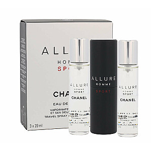 Chanel Allure Homme Sport tualetinis vanduo 3x20ml