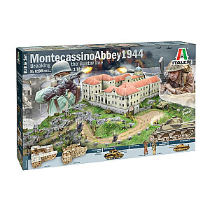 Praleidžiantis modelis Montecassino Abbey 1944 Breaking the Gus