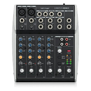 Behringer XENYX 802S — аналоговый аудиомикшер