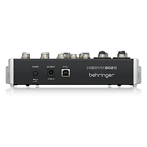 Behringer XENYX 802S — аналоговый аудиомикшер