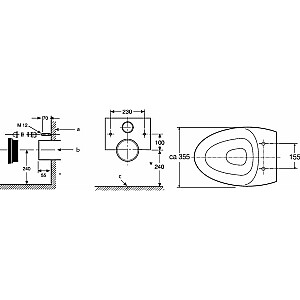 Унитаз Ifo Sign sienas 6875.