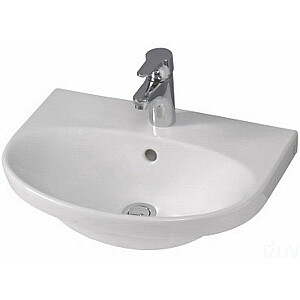Nedidelį praustuvą Nautic 5550 galima surinkti naudojant 50 cm varžtus / laikiklį.