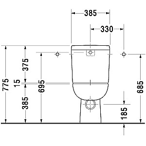 Kompaktiškos paslėptos pavaros D-Code WC