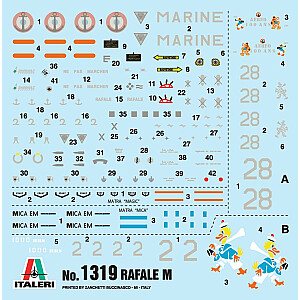 Plastikinis Rafale M Operations Exterieure modelis