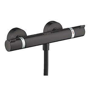 Ecostat Comfort dušo termostatas, matinė juoda