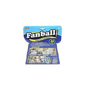 Fanball – galimas kamuolys, mėlynas.