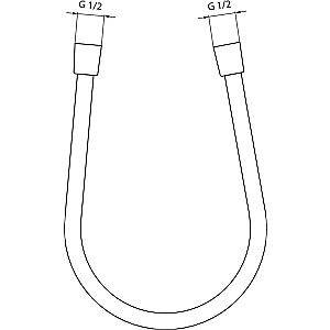 Душевой шланг Ideal Standard IdealFlex, L=1750