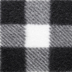 Одеяло для пикника NILS CAMP NC2310 черно-белое 300 x 200 см