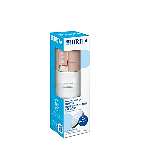 Brita Vital персиковый фильтр-бутылка с 2 дисками