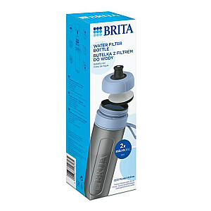 Brita Active mėlynas dvigubo disko filtro buteliukas