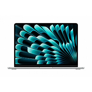 „MacBook Air 13.6“: M3 8/10, 16 GB, 512 GB – sidabrinė