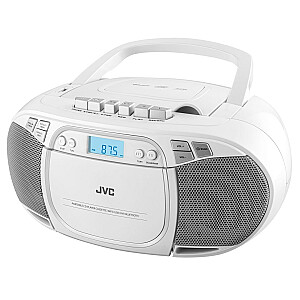 JVC RC-E451W Boombox baltas radijo grotuvas