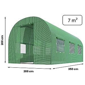 Sodo tunelis 2x3,5x (7m2) Plonos