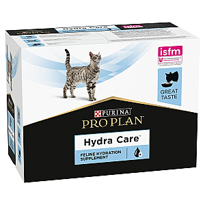 PURINA Pro Plan Hydra Care - maisto papildas katėms - 10 x 85g