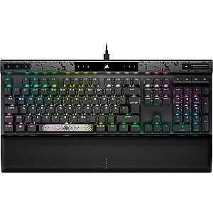 Corsair K70 MAX RGB magnetinė mechaninė žaidimų klaviatūra, RGB apšvietimas – ISO JK