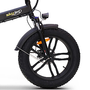 Sulankstomas elektrinis dviratis SKYJET 20 Nitro Pro juodas