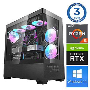 INTOP Ryzen 5 7500F 16GB DDR5 1TB SSD M.2 NVME RTX4070 SUPER 12GB WIN11