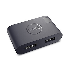„Dell“ adapteris USB-C prie HDMI 2.0 / USB-A 3.0