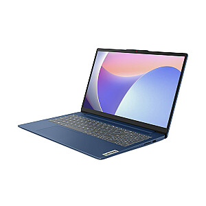 Lenovo IdeaPad Slim 3 15IRU8 i3-1305U 15,6 colio FHD IPS 300 nitų AG 8GB LPDDR5-4800 SSD512 Intel UHD Graphics Win11 Abyss Blue